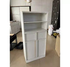 Meuble bas de salle de bain en bois 26 cm H x 37,5 cm L x 78 cm P
