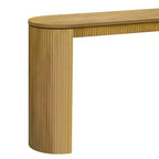 Console incurvée en MDF 80,7 cm (H) x 37,8 cm (L) x 150,3 cm (P)