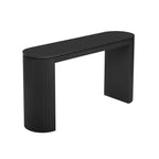 Console incurvée en MDF 80,7 cm (H) x 37,8 cm (L) x 150,3 cm (P)