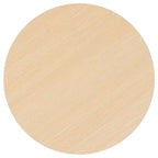 Table d'appoint ronde en mélamine et bois 45 cm (H) x 33,5 cm (l)