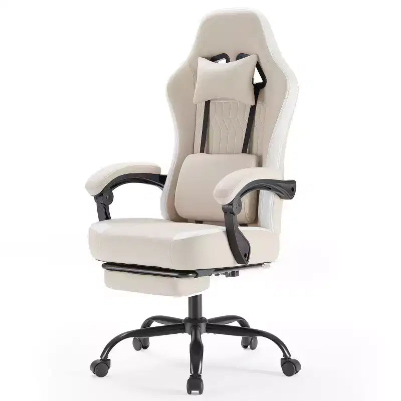 Chaise de bureau ergonomique en métal 48,43''H x 25,39''L x 25,2''P