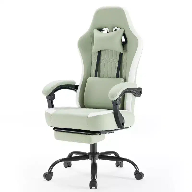 Chaise de bureau ergonomique en métal 48,43''H x 25,39''L x 25,2''P
