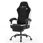 Chaise de bureau ergonomique en métal 48,43''H x 25,39''L x 25,2''P