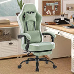 Chaise de bureau ergonomique en métal 48,43''H x 25,39''L x 25,2''P