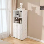 Bureau d'écriture pliable à roulettes en MDF 136 cm (H) x 55 cm (L) x 40 cm (P)