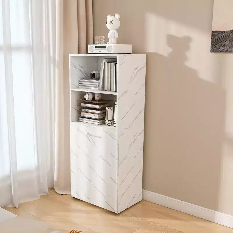 Bureau d'écriture pliable à roulettes en MDF 136 cm (H) x 55 cm (L) x 40 cm (P)