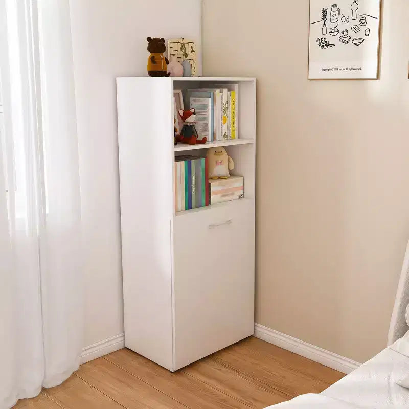 Bureau d'écriture pliable à roulettes en MDF 136 cm (H) x 55 cm (L) x 40 cm (P)