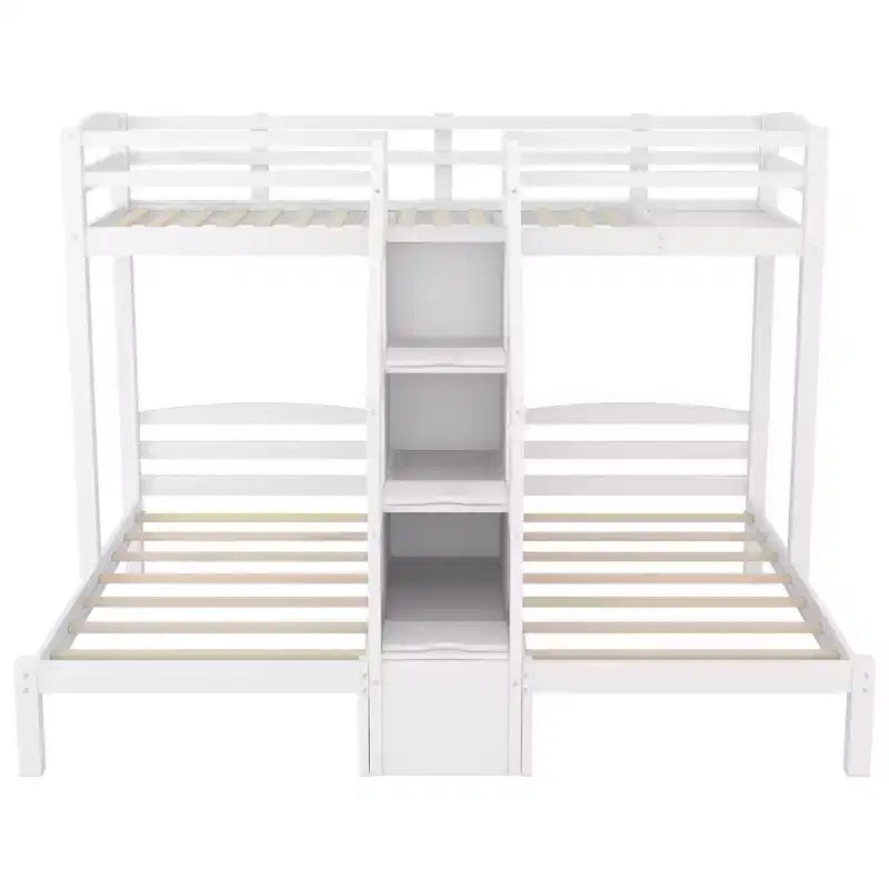 Lit superposé triple en pin Twin/Twin/Twin 61,5''H x 79,7''L x 102,3''P
