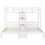 Lit superposé triple en pin Twin/Twin/Twin 61,5''H x 79,7''L x 102,3''P