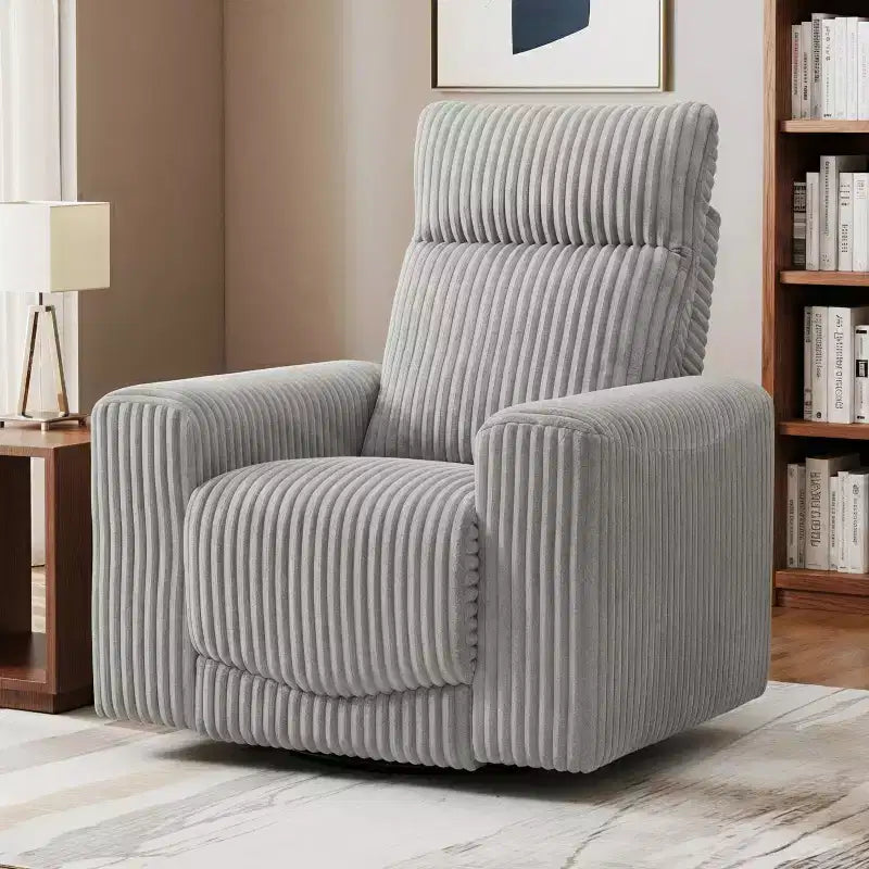 Fauteuil inclinable électrique avec port USB 37,2''L x 37''P x 40,75''H