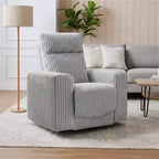 Fauteuil inclinable électrique avec port USB 37,2''L x 37''P x 40,75''H