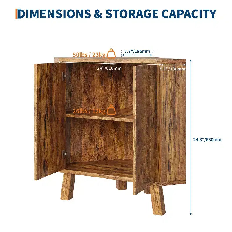 Meuble d'angle de rangement industriel avec 3 étagères réglables
