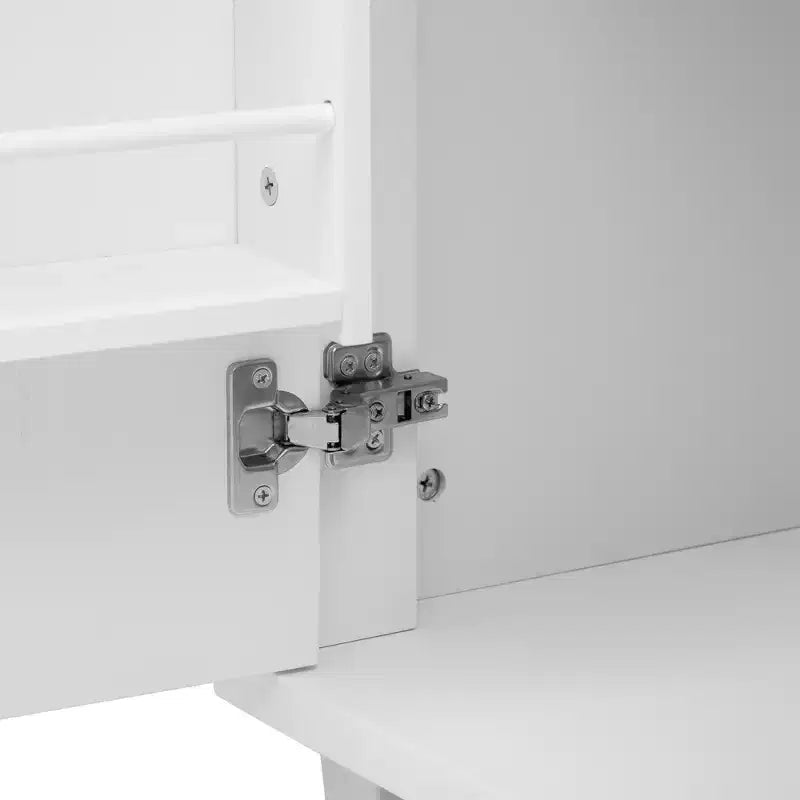 Îlot de cuisine roulant en MDF et pin 36,4''H x 51,3''P x 29,5''L