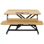 Convertisseur de bureau assis-debout en MDF 26''H x 32''P x 16.5''L