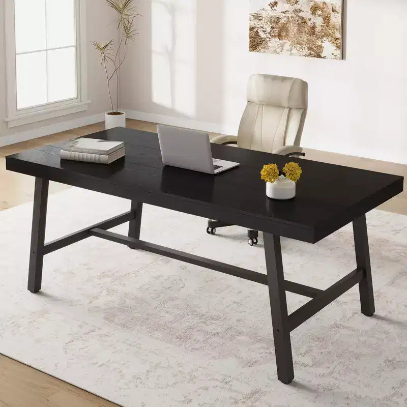 Table à manger en MDF 180 cm (L) x 90 cm (l) x 76 cm (H)
