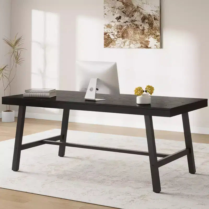 Table à manger en MDF 180 cm (L) x 90 cm (l) x 76 cm (H)