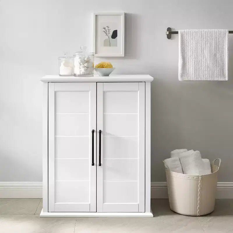 Garde-manger de rangement superposable en MDF 91 cm (H) x 76 cm (L) x 40 cm (P)