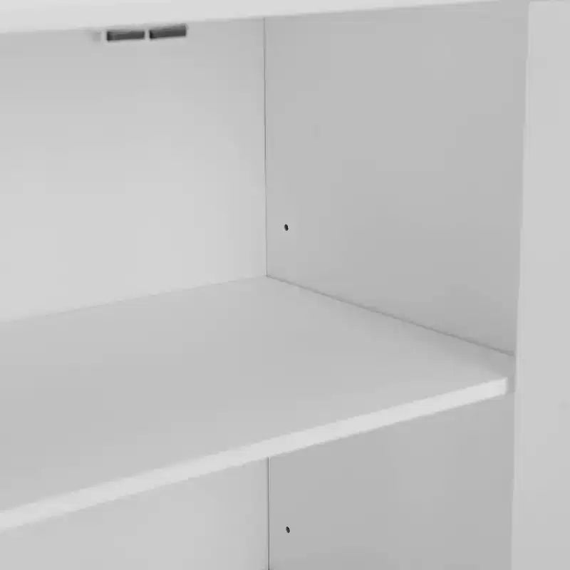 Garde-manger de rangement superposable en MDF 91 cm (H) x 76 cm (L) x 40 cm (P)