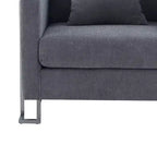 Fauteuil d'appoint en tissu 34 po H x 35 po L x 35 po P