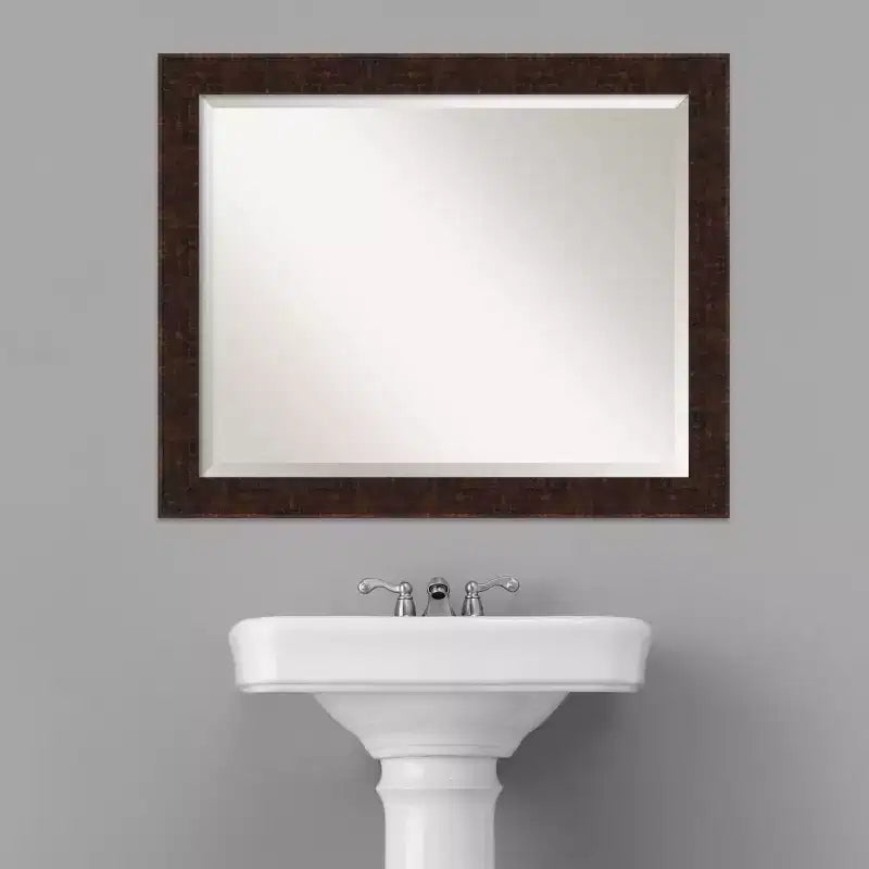 Miroir Mural Carré de Salle de Bain en Polystyrène 24,12''H x 24,12''L