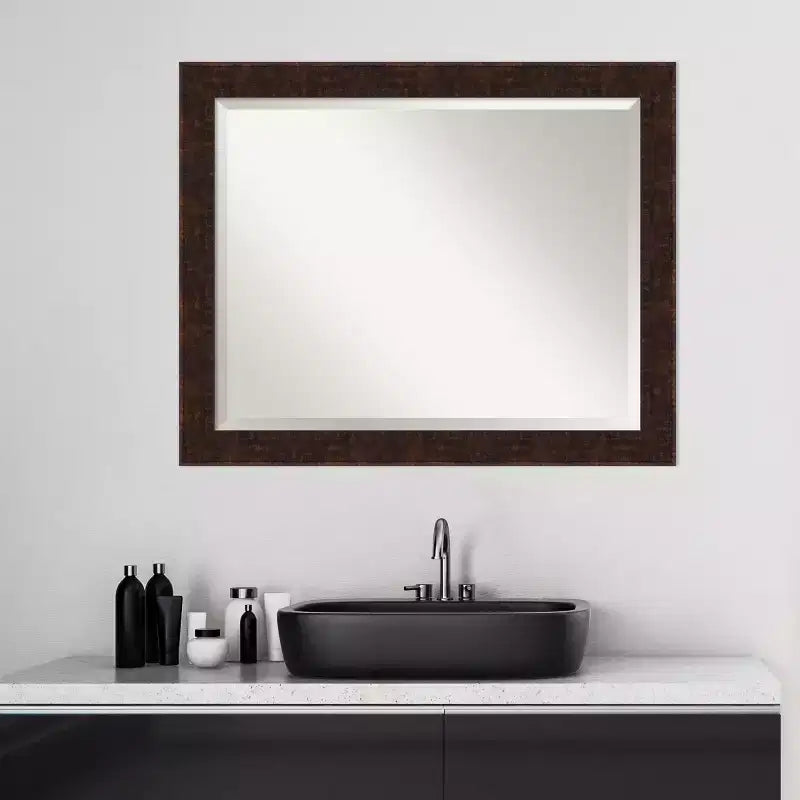 Miroir Mural Carré de Salle de Bain en Polystyrène 24,12''H x 24,12''L