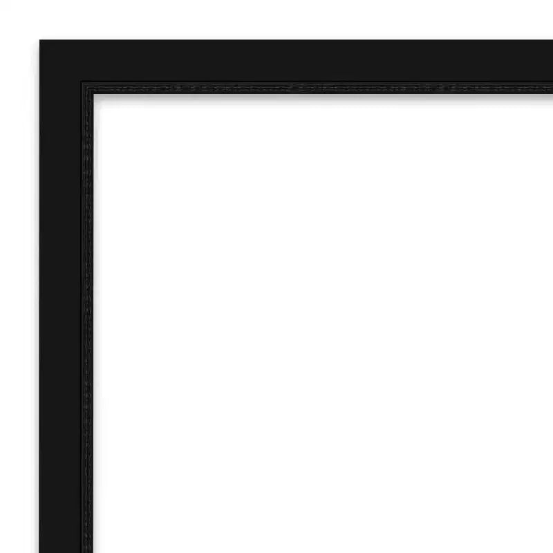 Miroir mural de salle de bain rectangulaire en polystyrène 23,88''H x 29,88''L