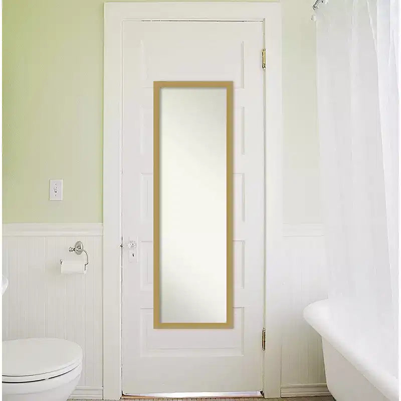Miroir de porte pleine longueur en polystyrène 126,7 cm H x 40,3 cm L