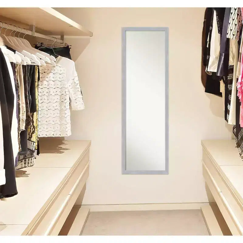 Miroir de porte pleine longueur en polystyrène 126,7 cm H x 40,3 cm L