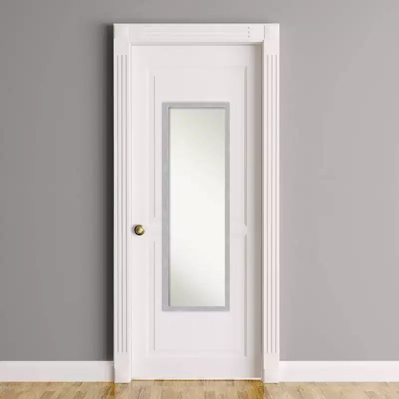 Miroir de porte pleine longueur en polystyrène 126,7 cm H x 40,3 cm L