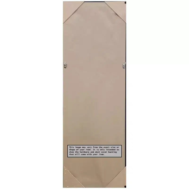 Miroir de porte pleine longueur en polystyrène 126,7 cm H x 40,3 cm L