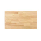 Desserte de cuisine en bois d'hévéa à roulettes 87,6 cm H x 80 cm l x 45,1 cm P