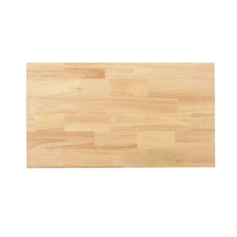 Desserte de cuisine en bois d'hévéa à roulettes 87,6 cm H x 80 cm l x 45,1 cm P