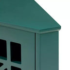 Meuble d'angle d'appoint en MDF 30''H x 32,25''L x 16,75''P