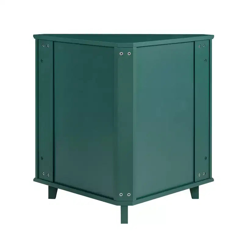 Meuble d'angle d'appoint en MDF 30''H x 32,25''L x 16,75''P
