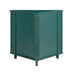 Meuble d'angle d'appoint en MDF 30''H x 32,25''L x 16,75''P