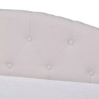 Lit de repos en MDF et hévéa avec lit gigogne 43,5''H x 83,1''L x 83,1''P